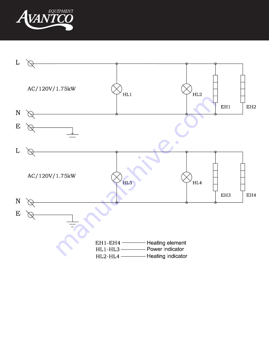 Avantco Equipment 177P70S Скачать руководство пользователя страница 9