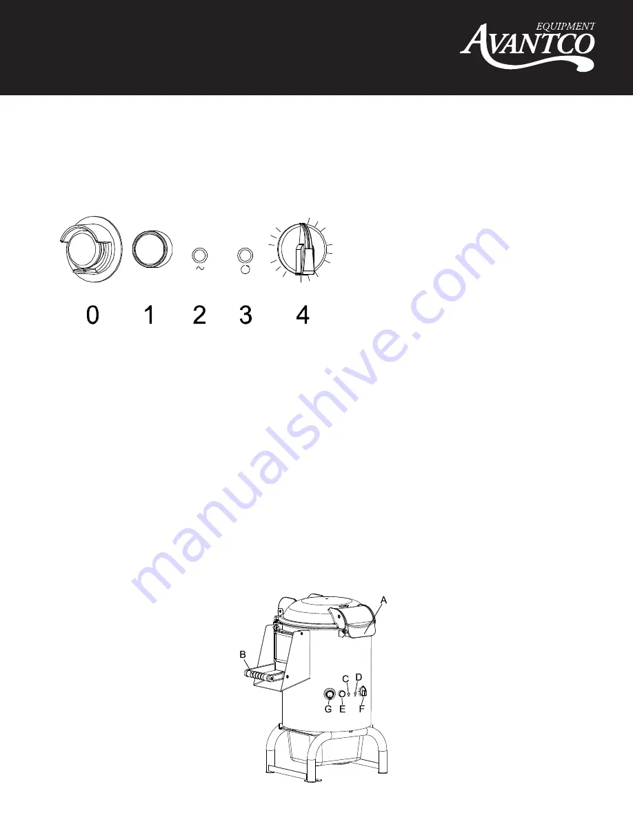 Avantco 177PPC22 User Manual Download Page 6