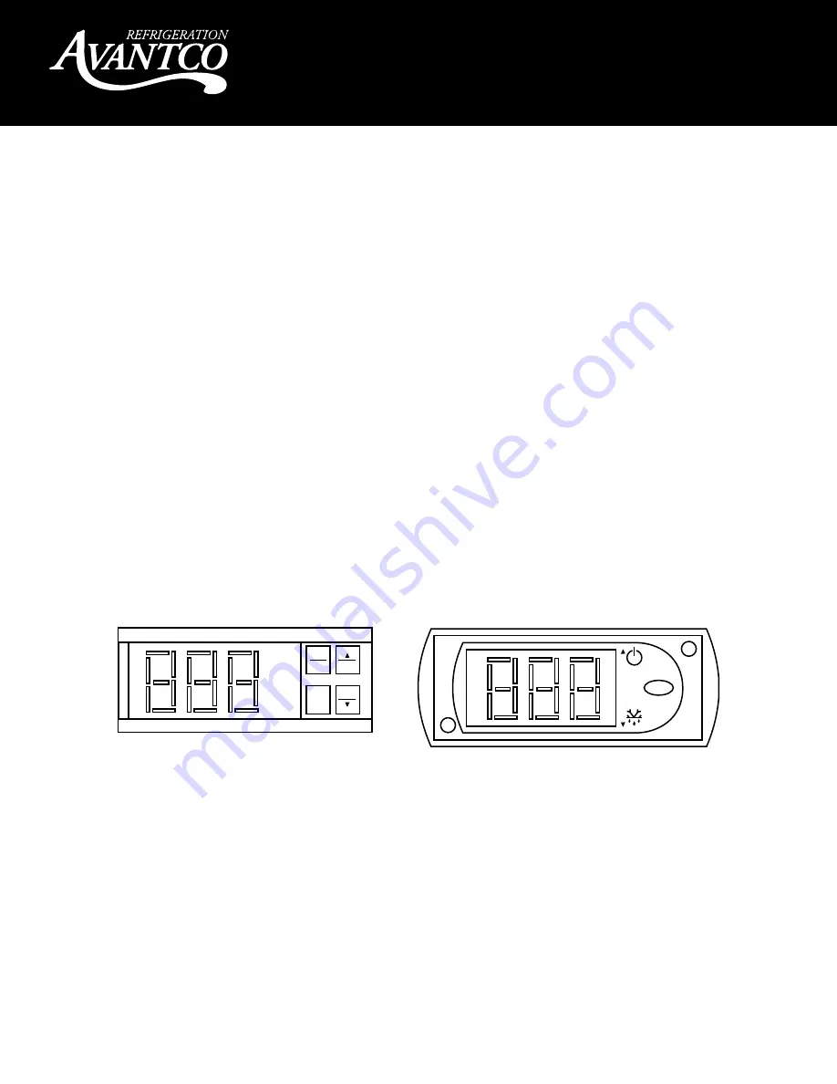 Avantco SCL1 User Manual Download Page 3