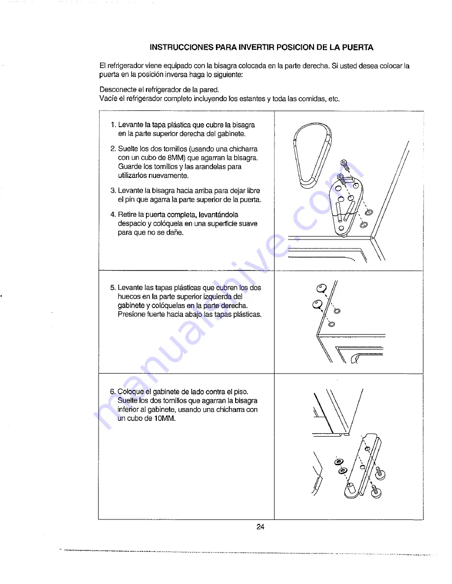 Avanti 18DYW Instruction Manual Download Page 24