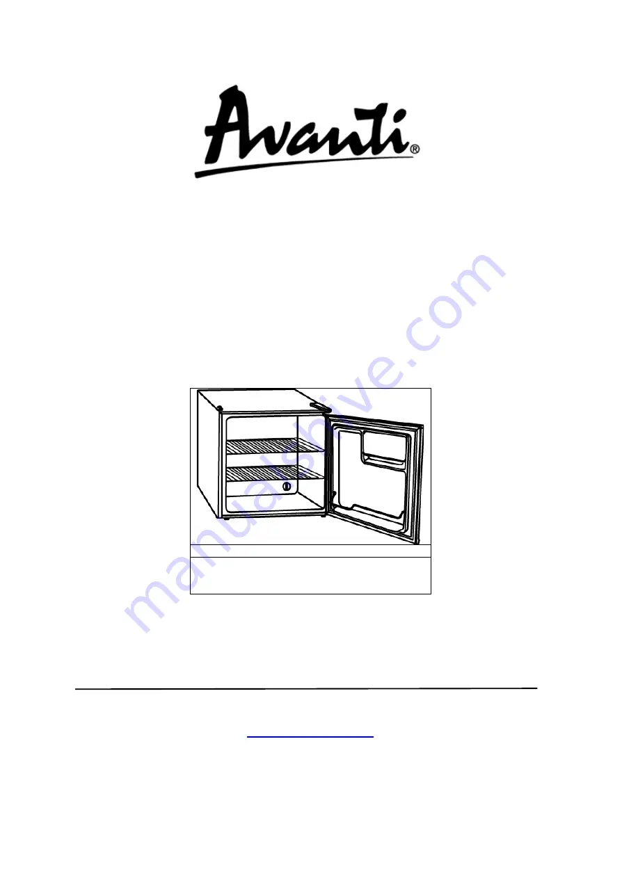 Avanti AR17T0W Instruction Manual Download Page 1