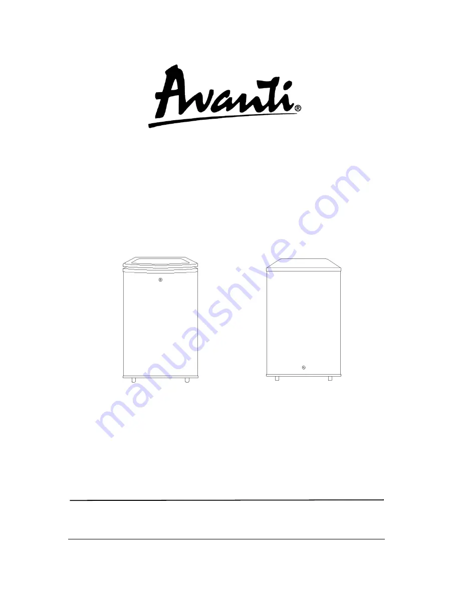 Avanti BCA-4560W Скачать руководство пользователя страница 1