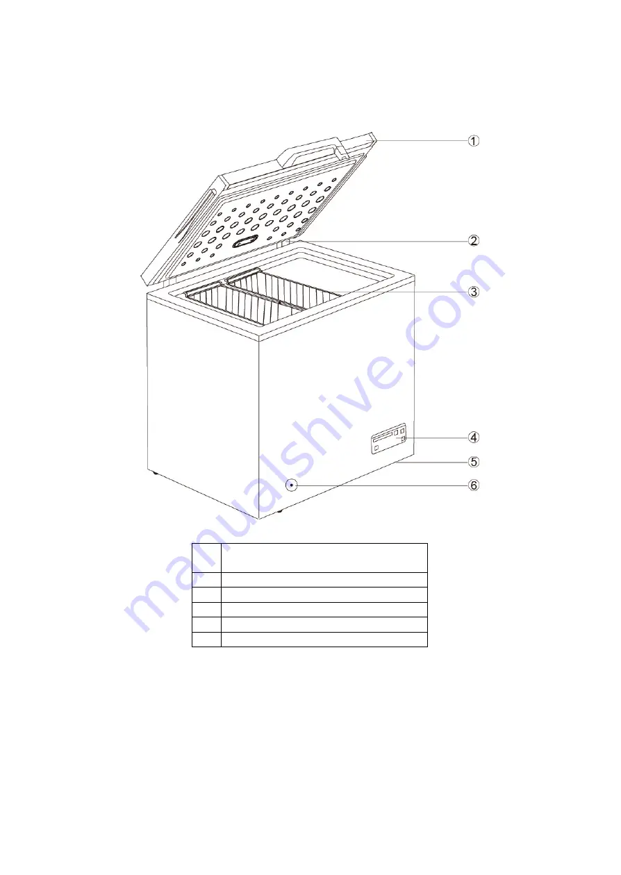 Avanti CF106B0W Instruction Manual Download Page 6