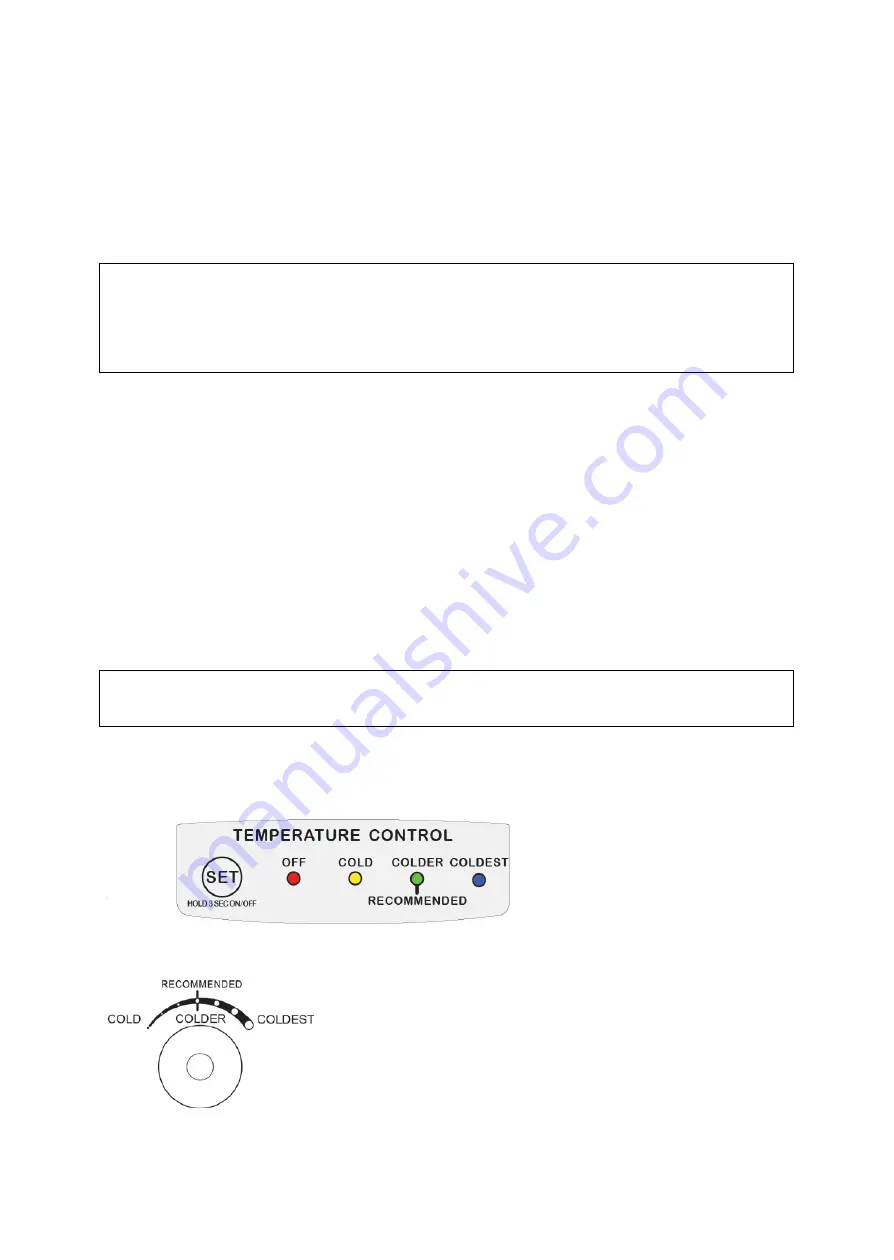 Avanti FF10B0W Instruction Manual Download Page 16