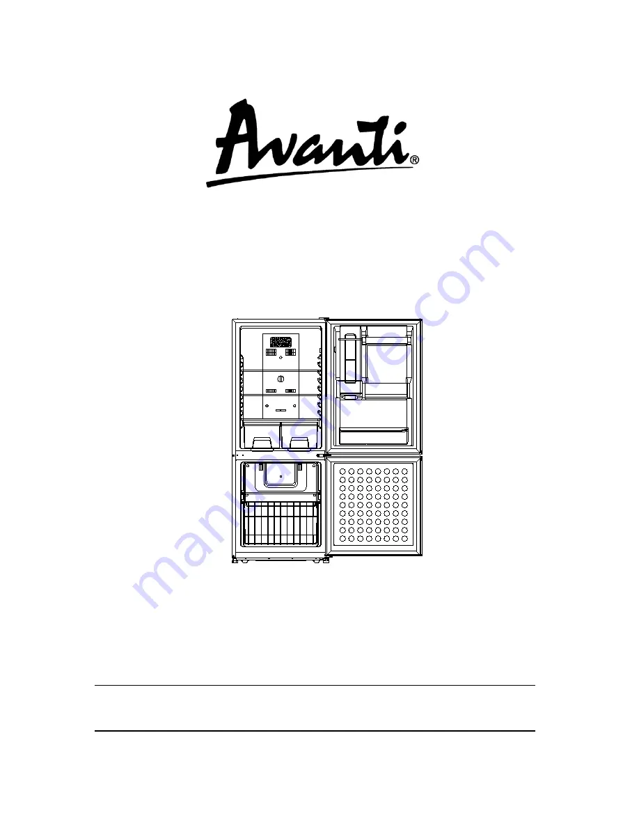 Avanti FFBM45136SS Скачать руководство пользователя страница 1