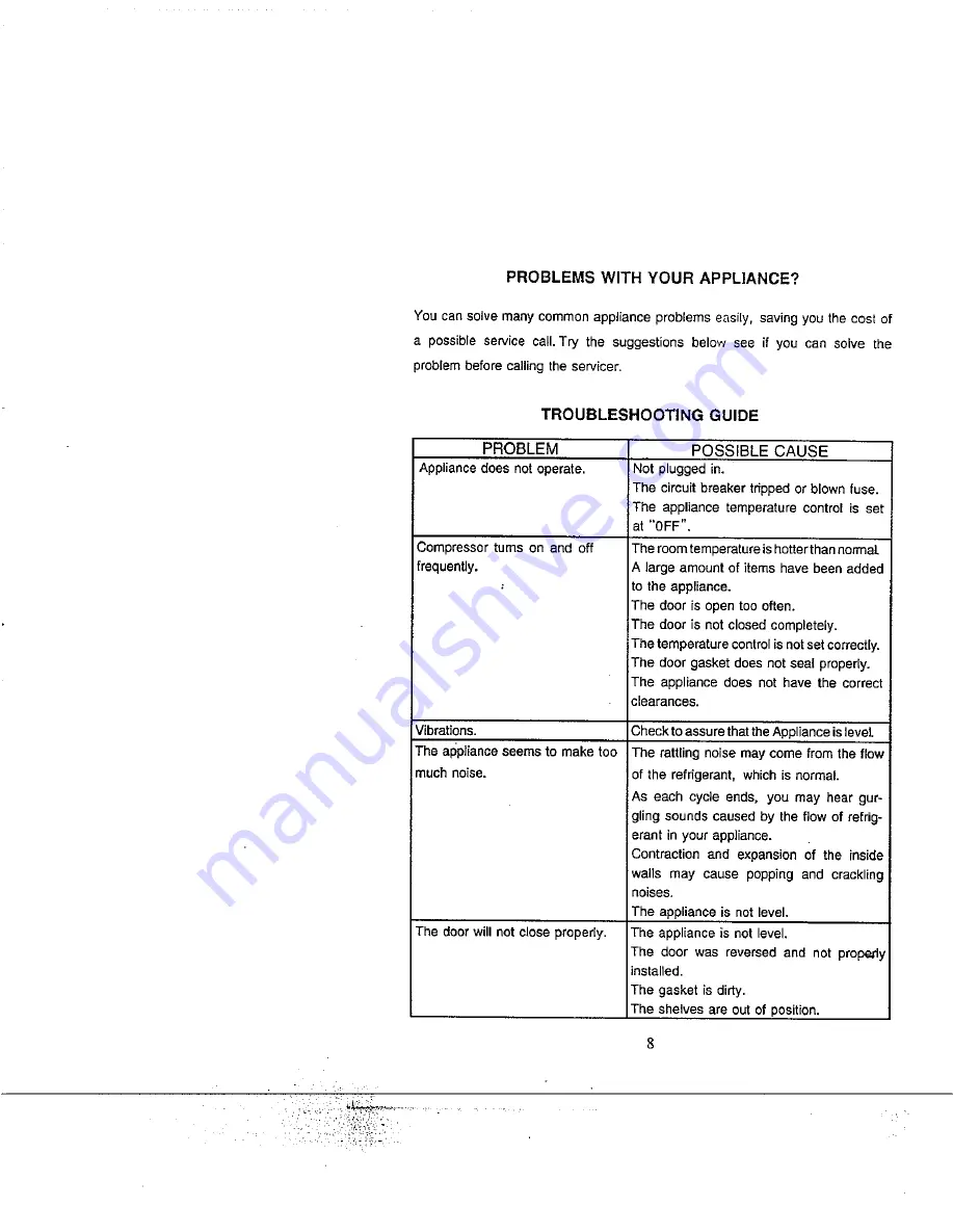 Avanti N252BG Instruction Manual Download Page 10