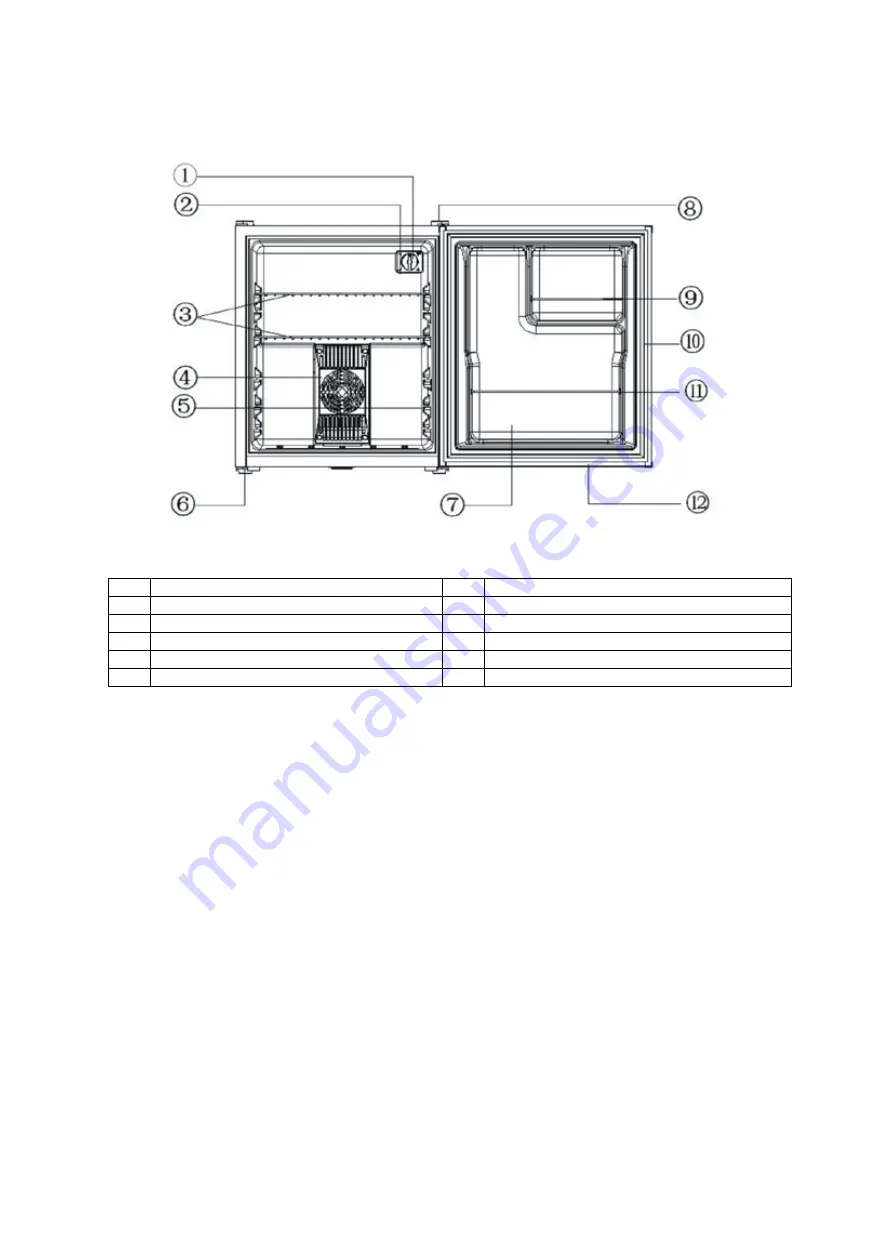 Avanti SAR1700N0W Instruction Manual Download Page 6