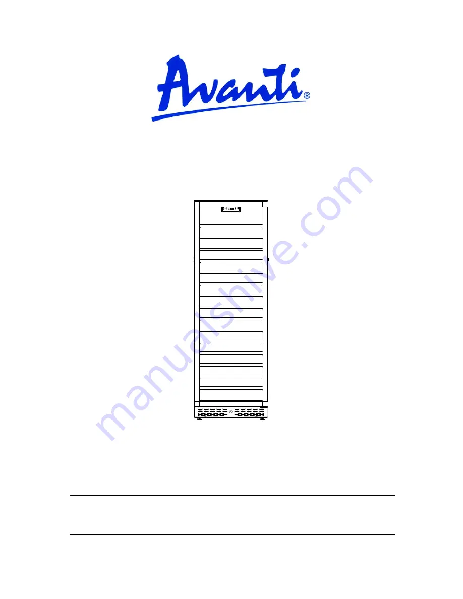 Avanti WCR684C Скачать руководство пользователя страница 1