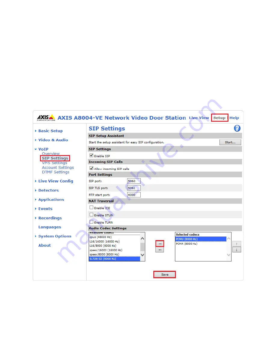 Avaya AXIS A8004-VE Скачать руководство пользователя страница 14