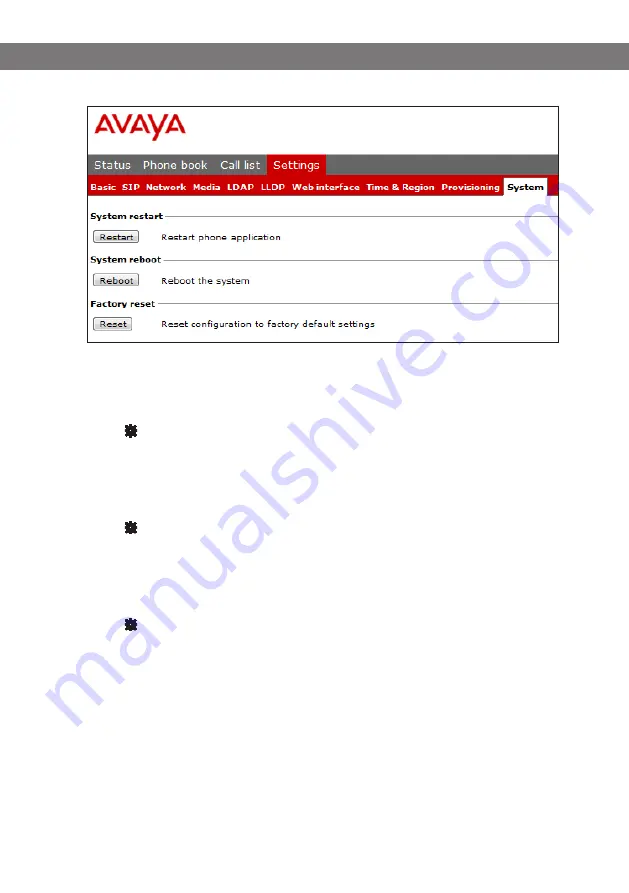 Avaya B179 SIP Installation And Administration Manual Download Page 45