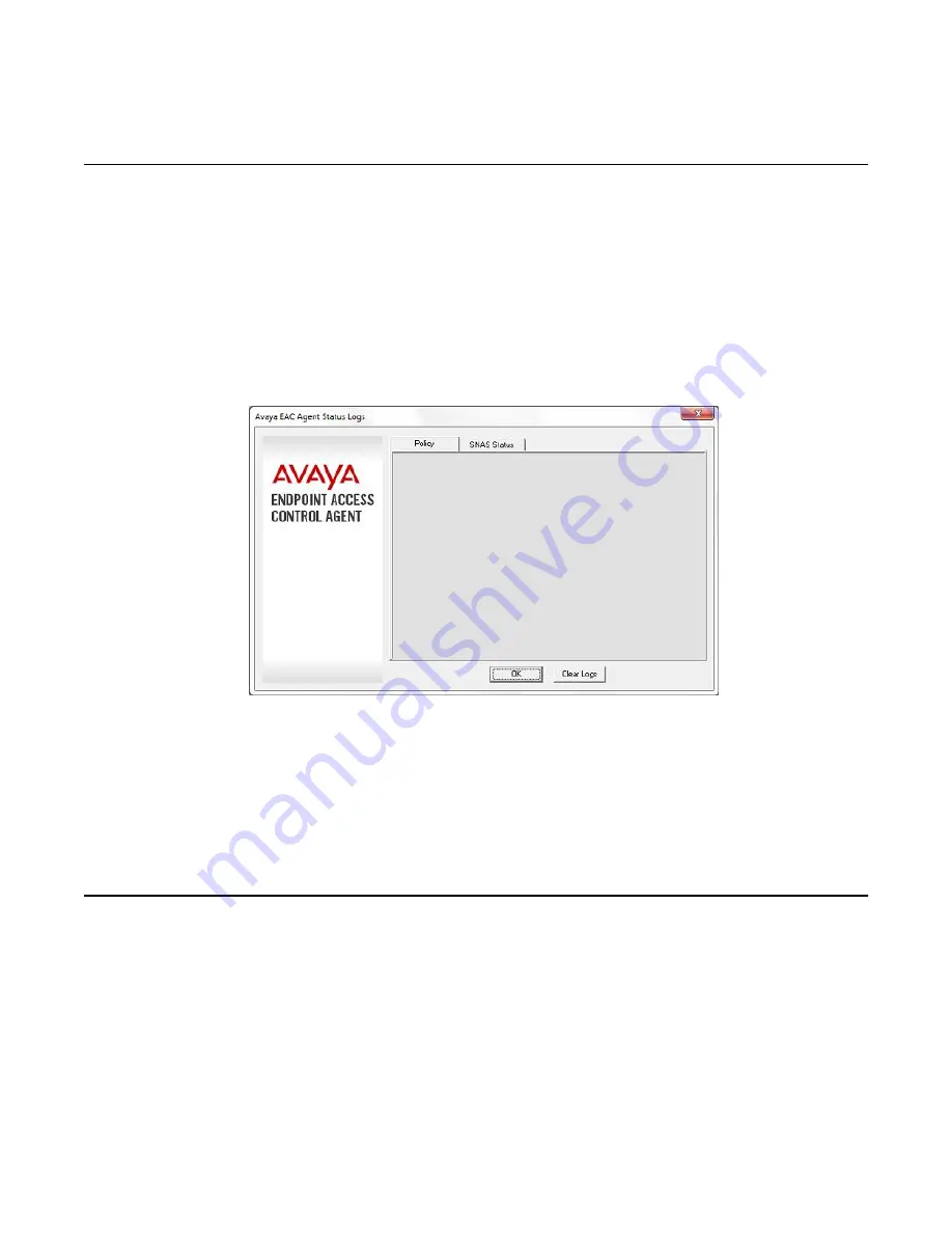 Avaya Endpoint Access Control Agent User Manual Download Page 28