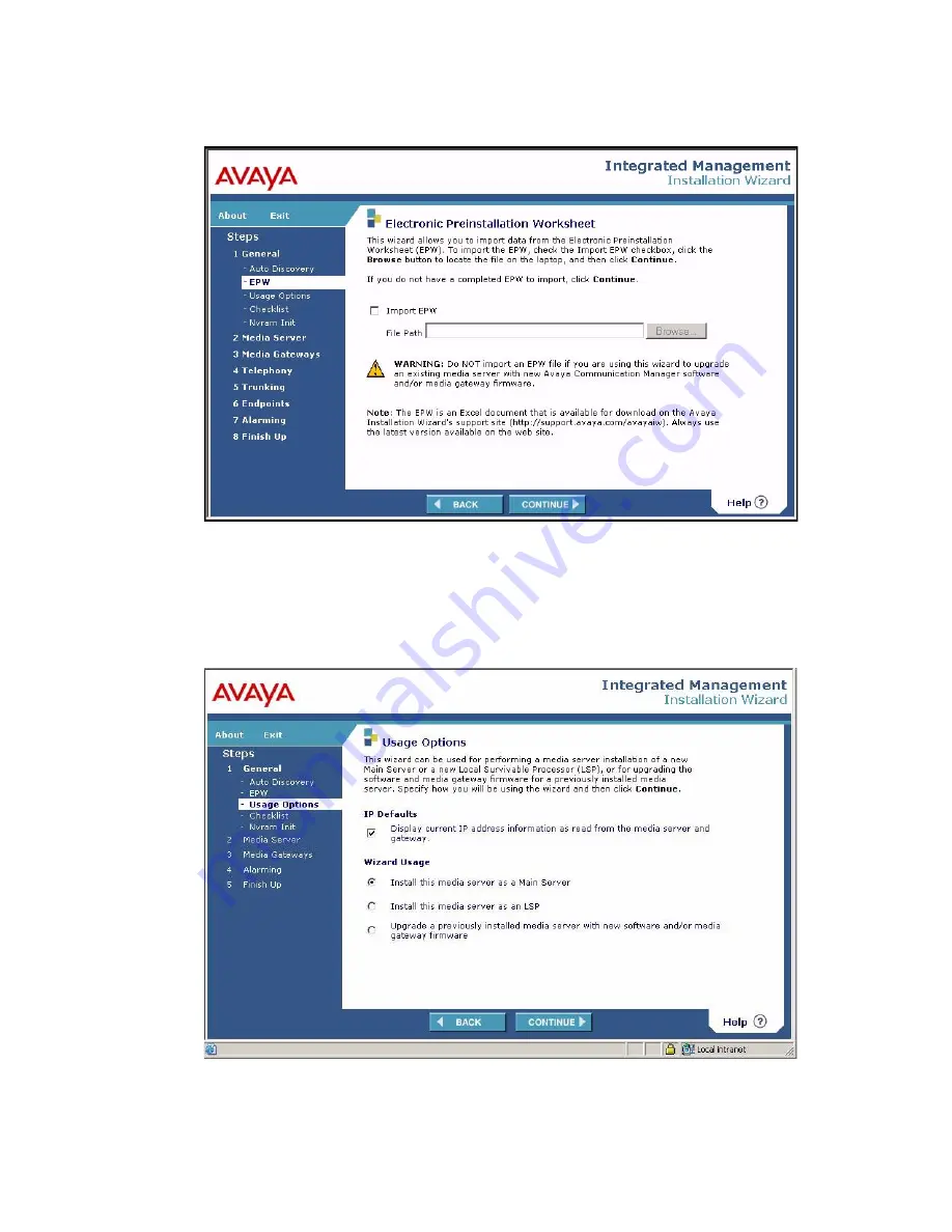 Avaya G700 Installing And Upgrading Download Page 134