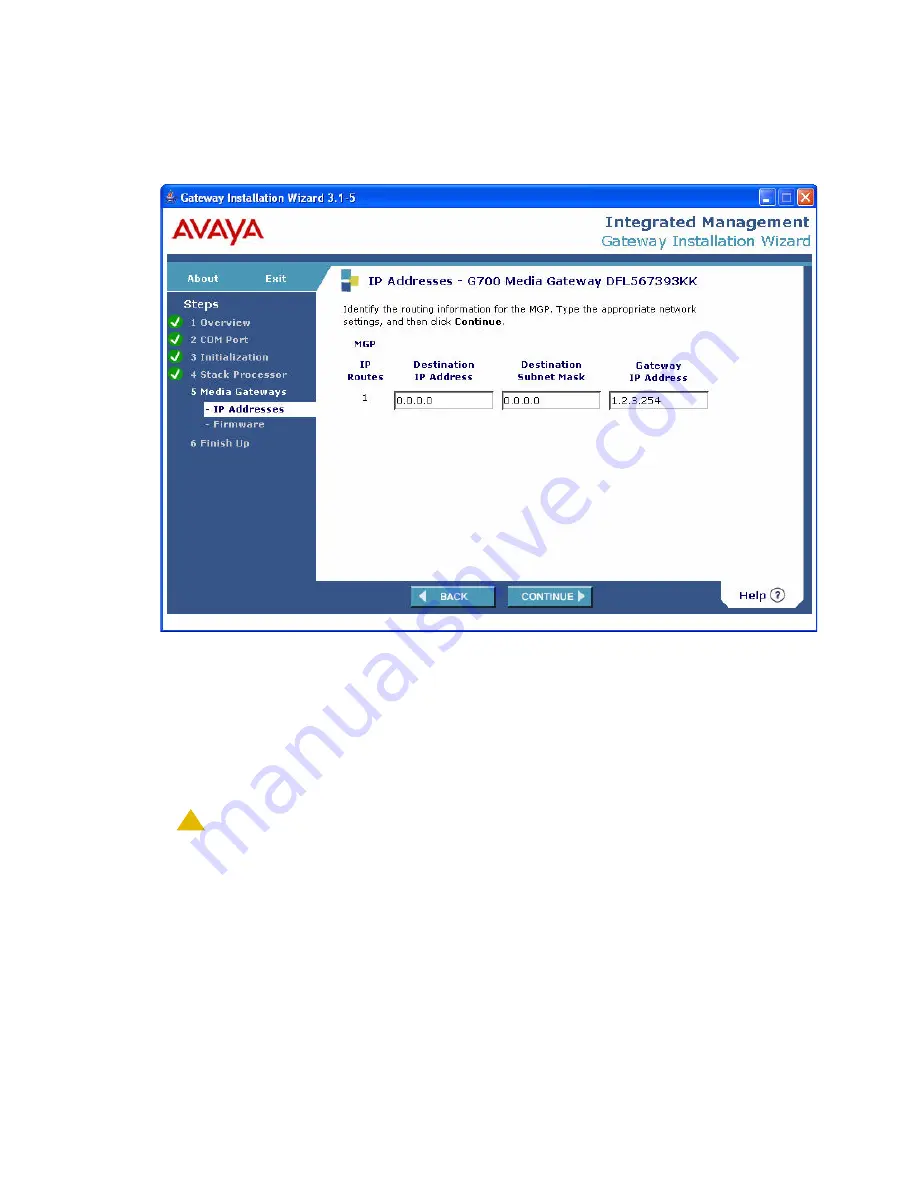 Avaya G700 Installing And Upgrading Download Page 214