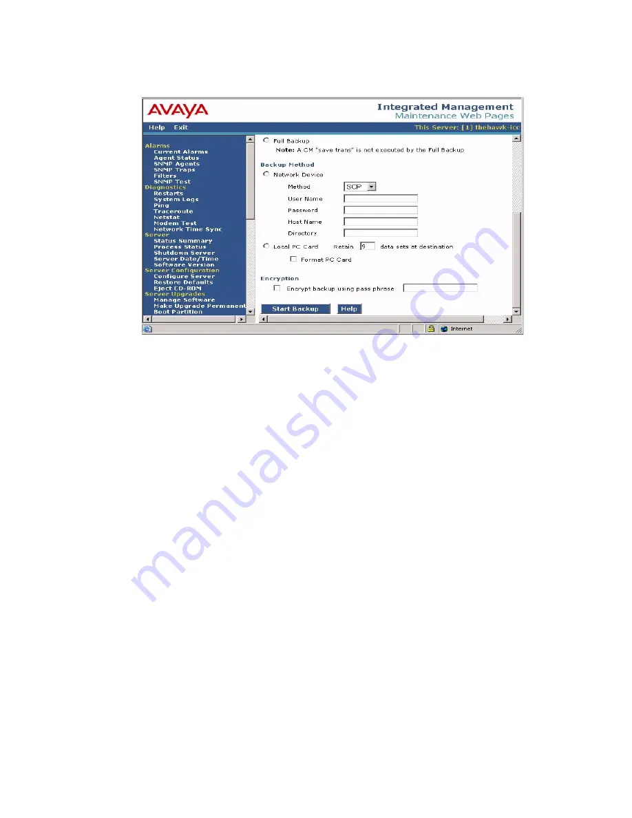 Avaya G700 Installing And Upgrading Download Page 271