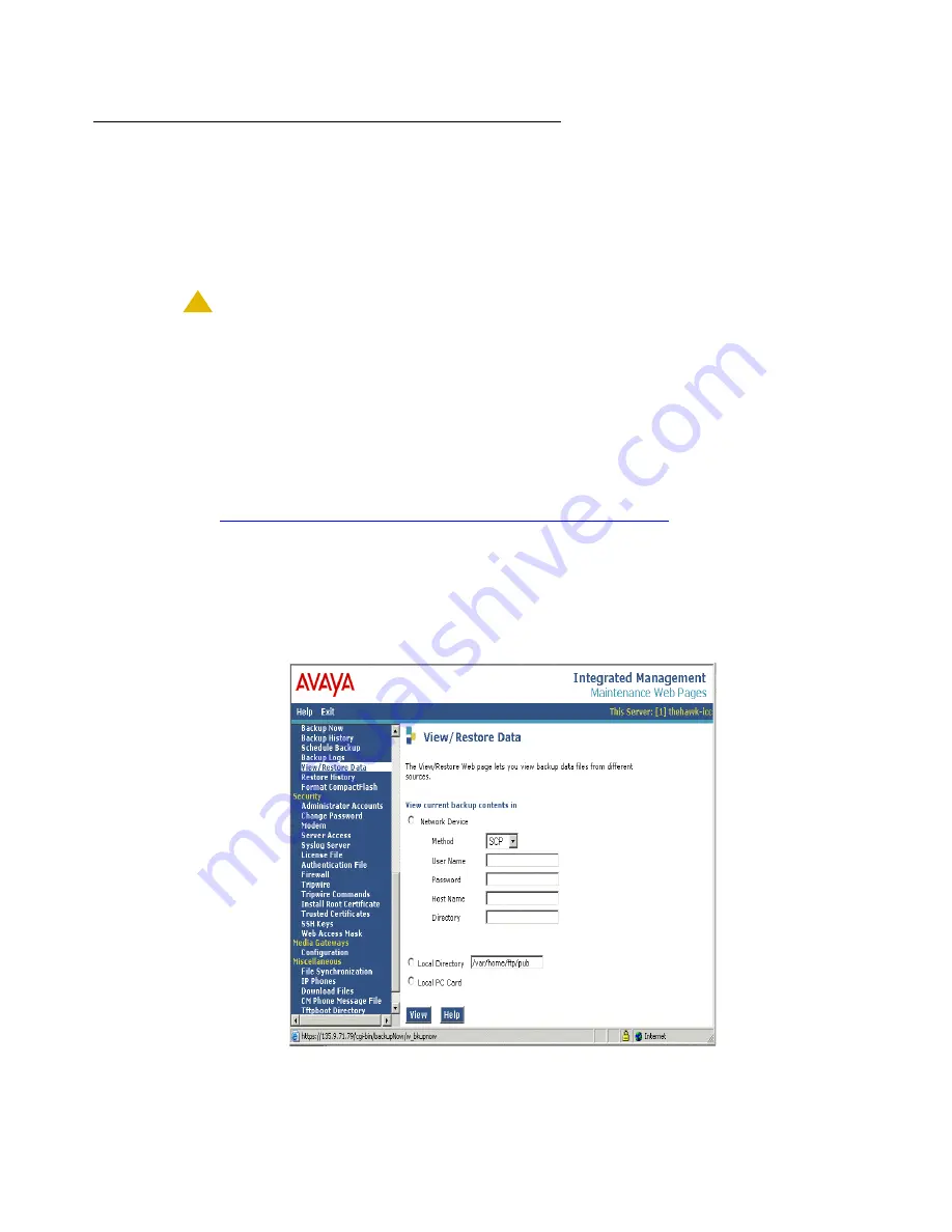 Avaya G700 Installing And Upgrading Download Page 589