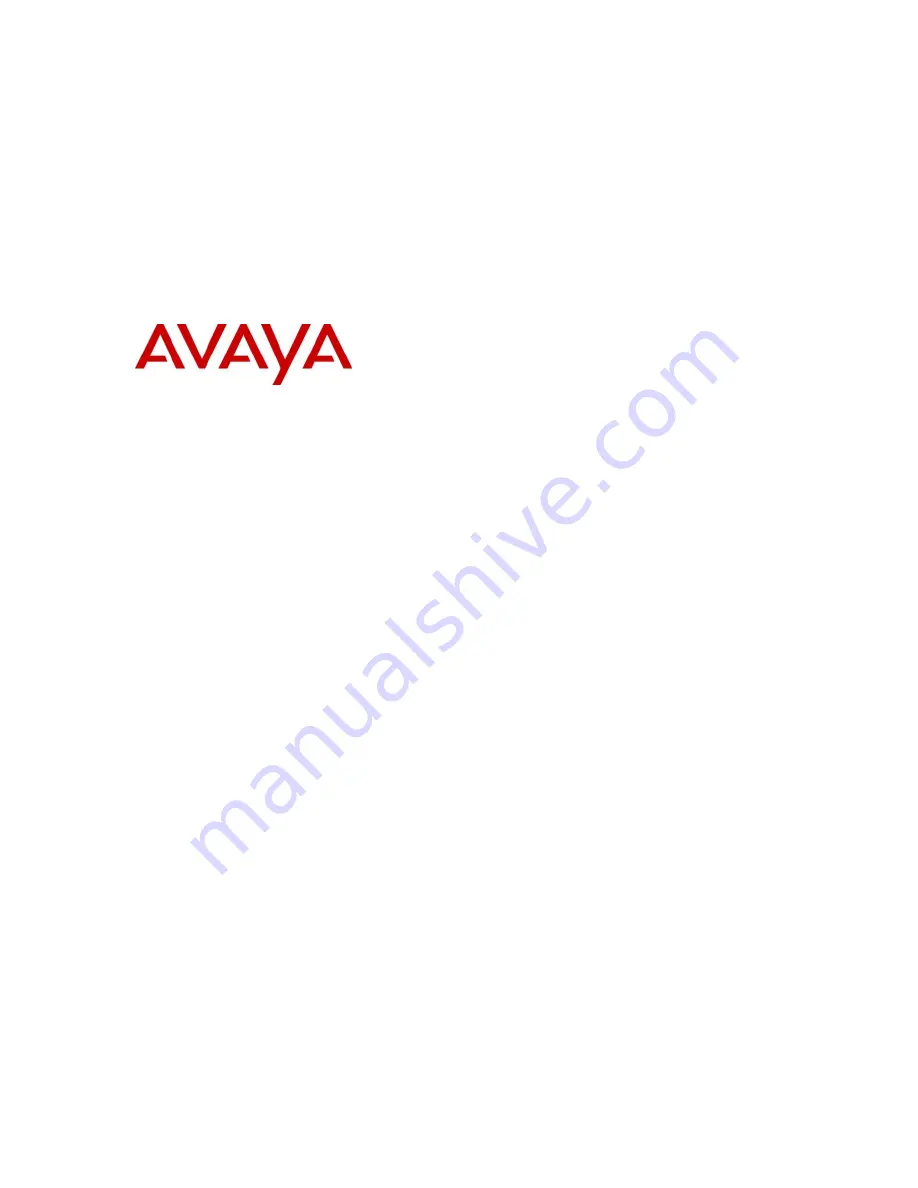 Avaya NN48500-598 Скачать руководство пользователя страница 1