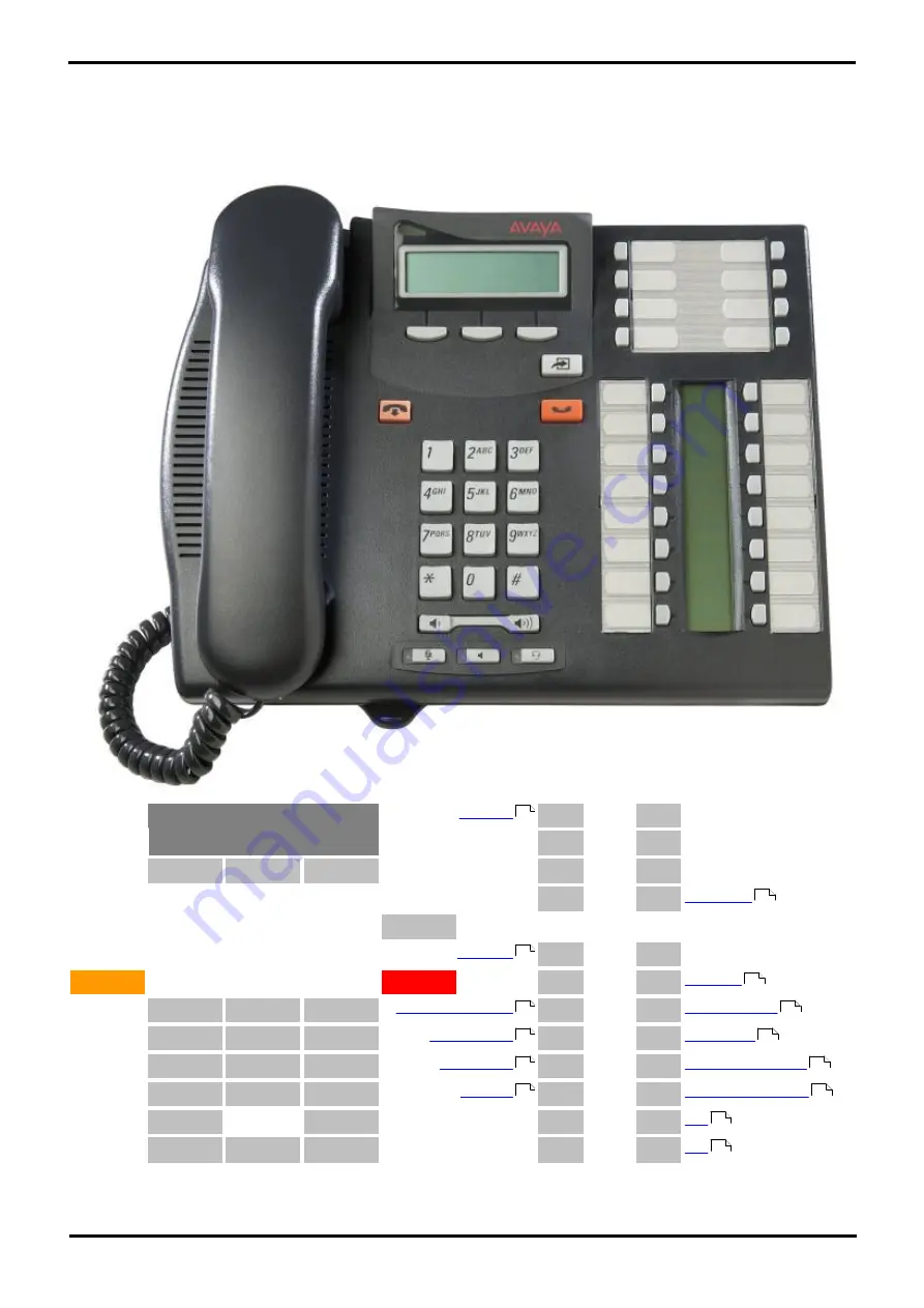 Avaya Norstar T7316E User Manual Download Page 7