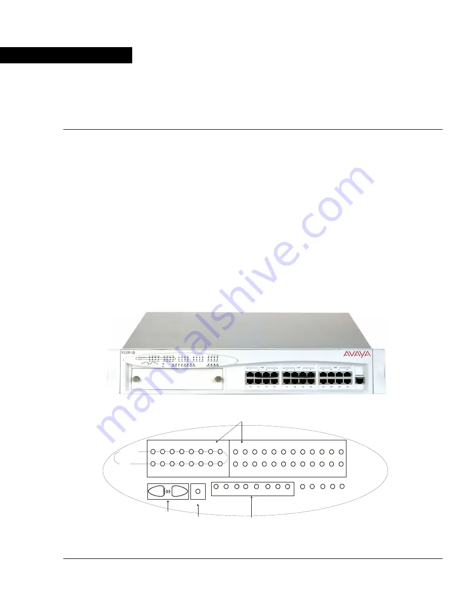 Avaya P333R-LB Installation And Configuration Manual Download Page 45