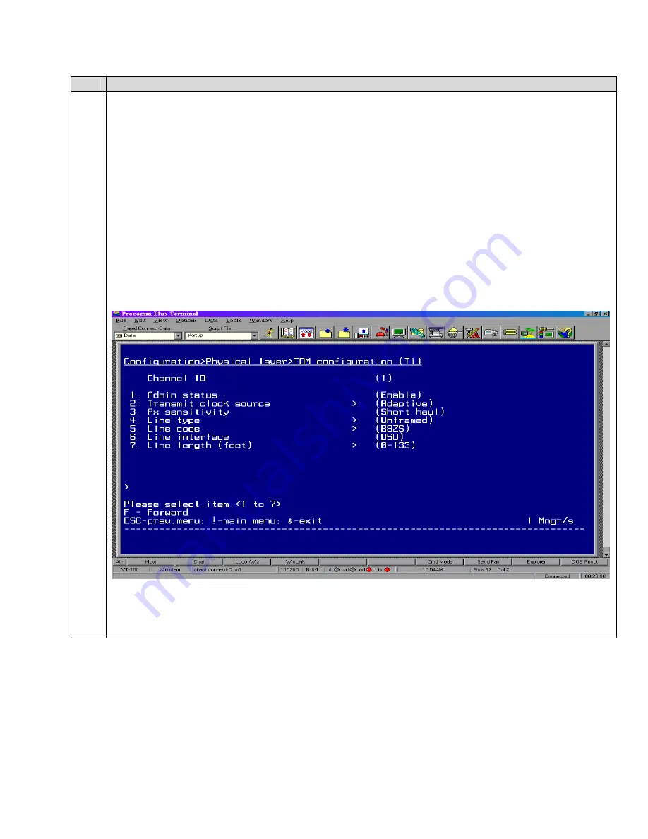 Avaya RAD IPmux-14 TDMoIP Application Notes Download Page 8