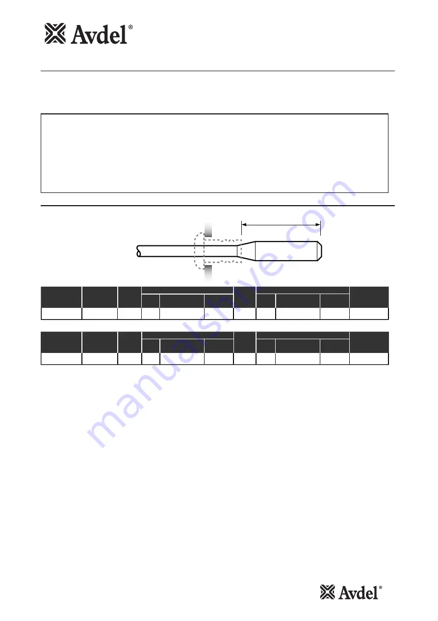 Avdel 7536 Original Instruction Download Page 4