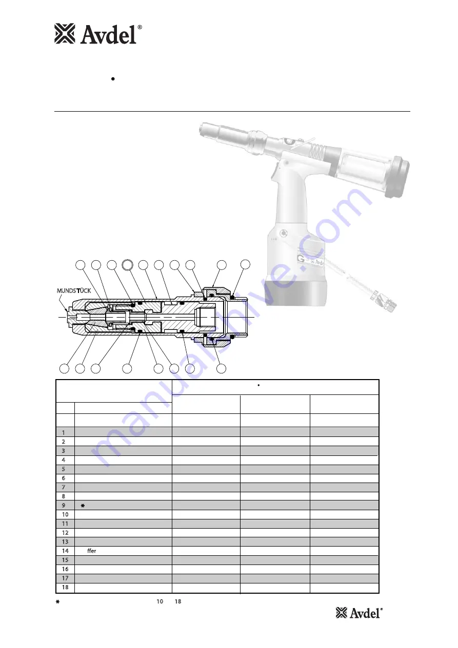 Avdel Genesis 71210-20310 Скачать руководство пользователя страница 1