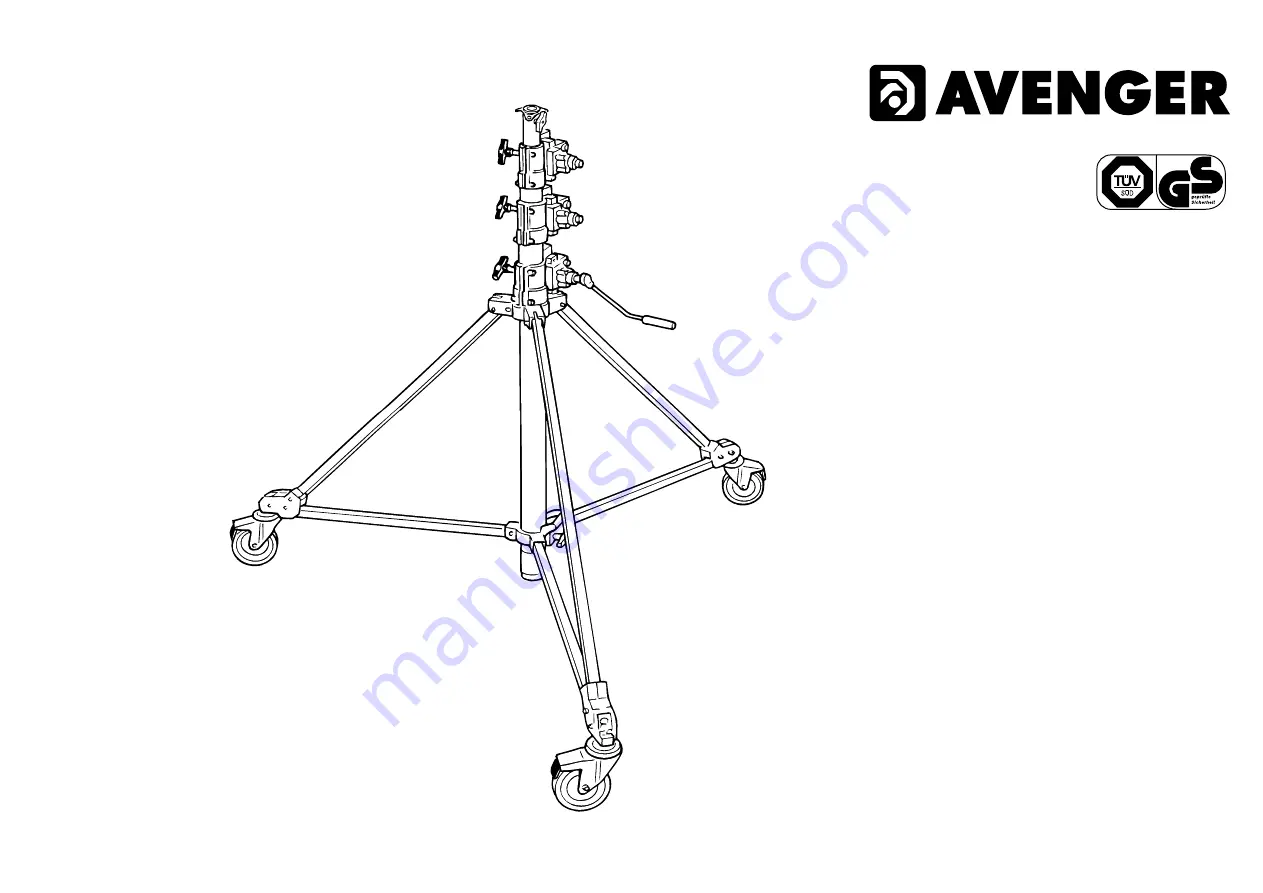 Avenger B7047CS Instructions Manual Download Page 1