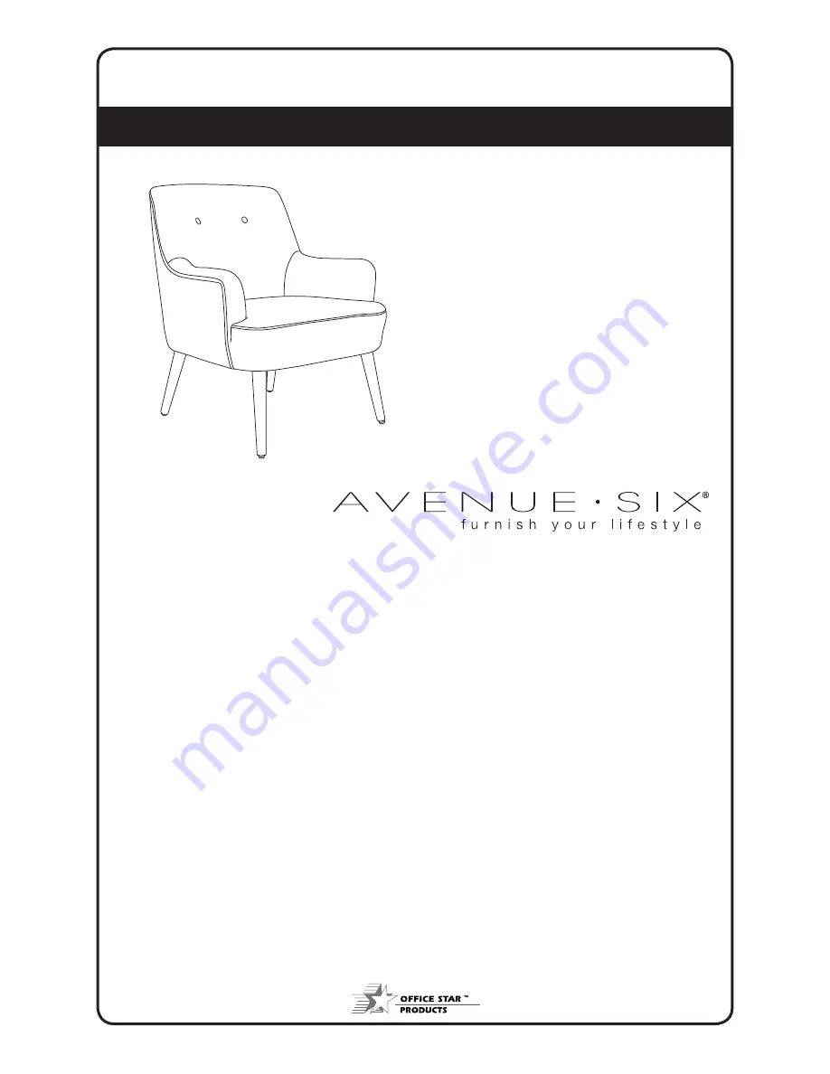 Avenue Six CHATOU CHA51 Assembly Instructions Download Page 1