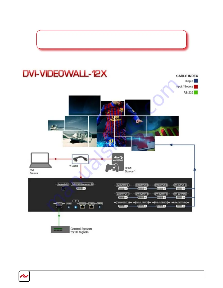 Avenview DVI-VIDEOWALL-12X User Manual Download Page 10