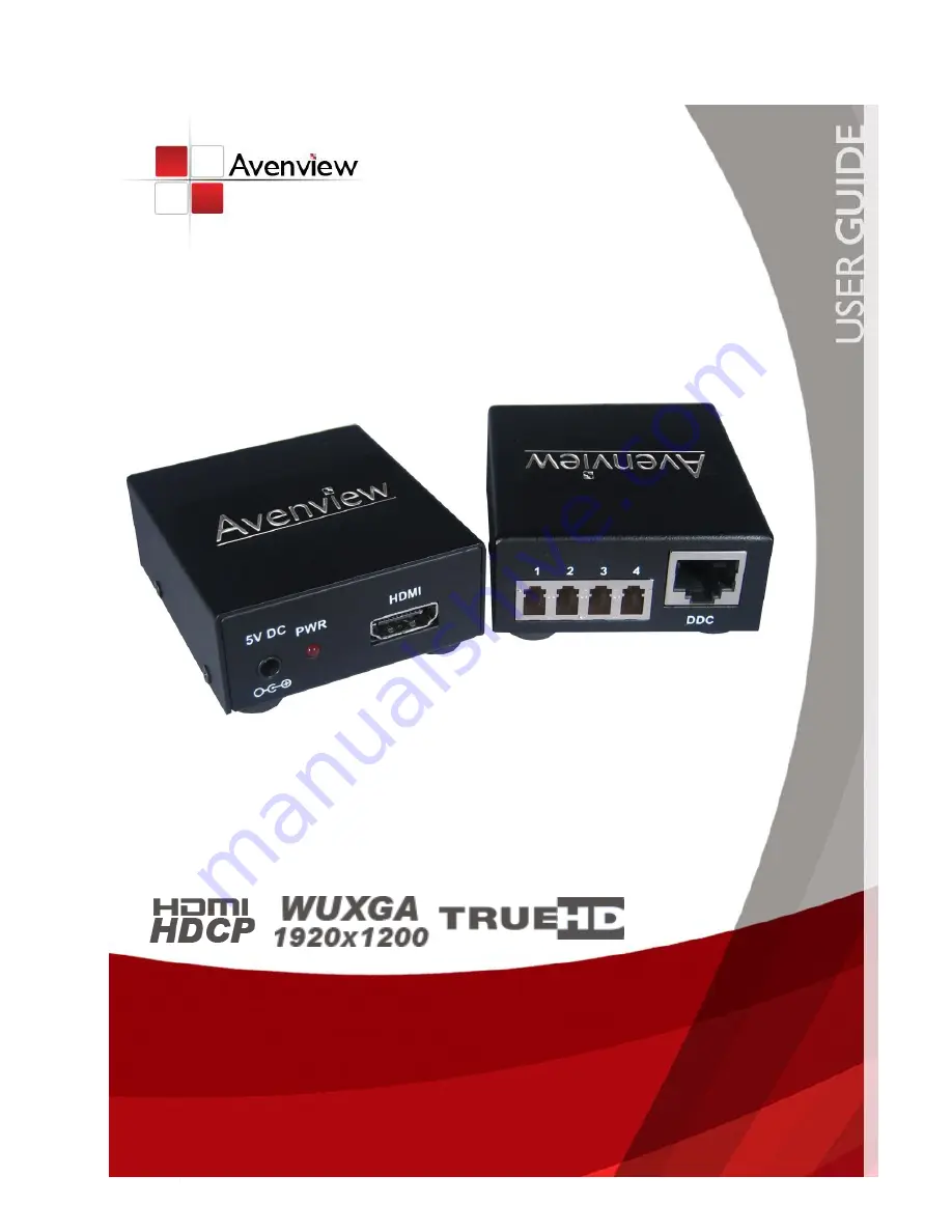 Avenview FO-HDM-SET User Manual Download Page 1