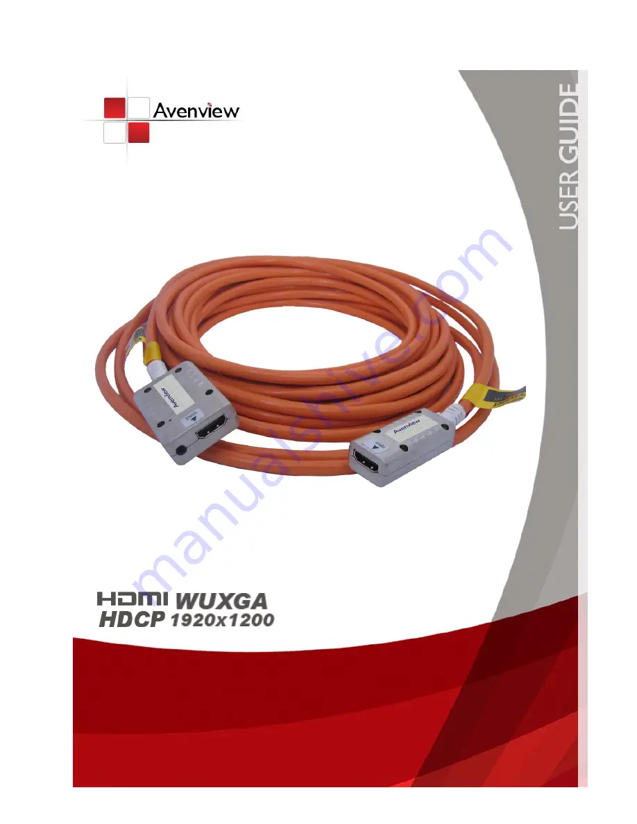 Avenview FO-HDMI-XX-MM Скачать руководство пользователя страница 1