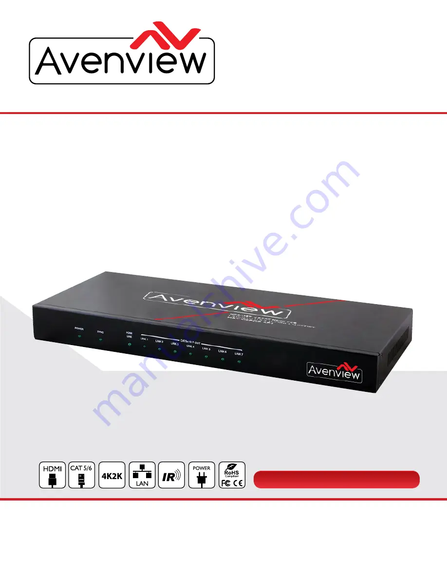 Avenview HBT-C6POE-SP8 User Manual Download Page 1