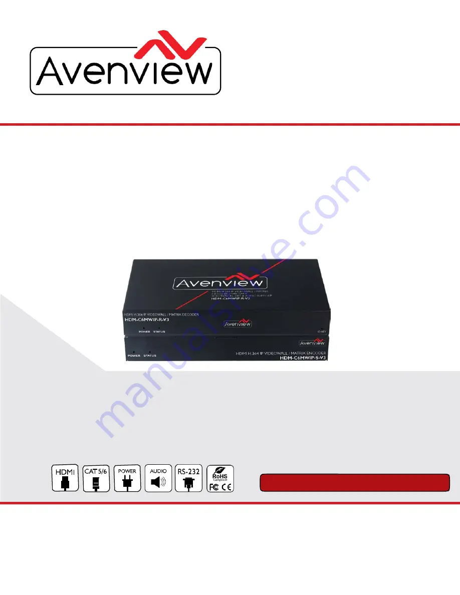 Avenview HDM-C6MWIP-SET-V3 Manual Download Page 1