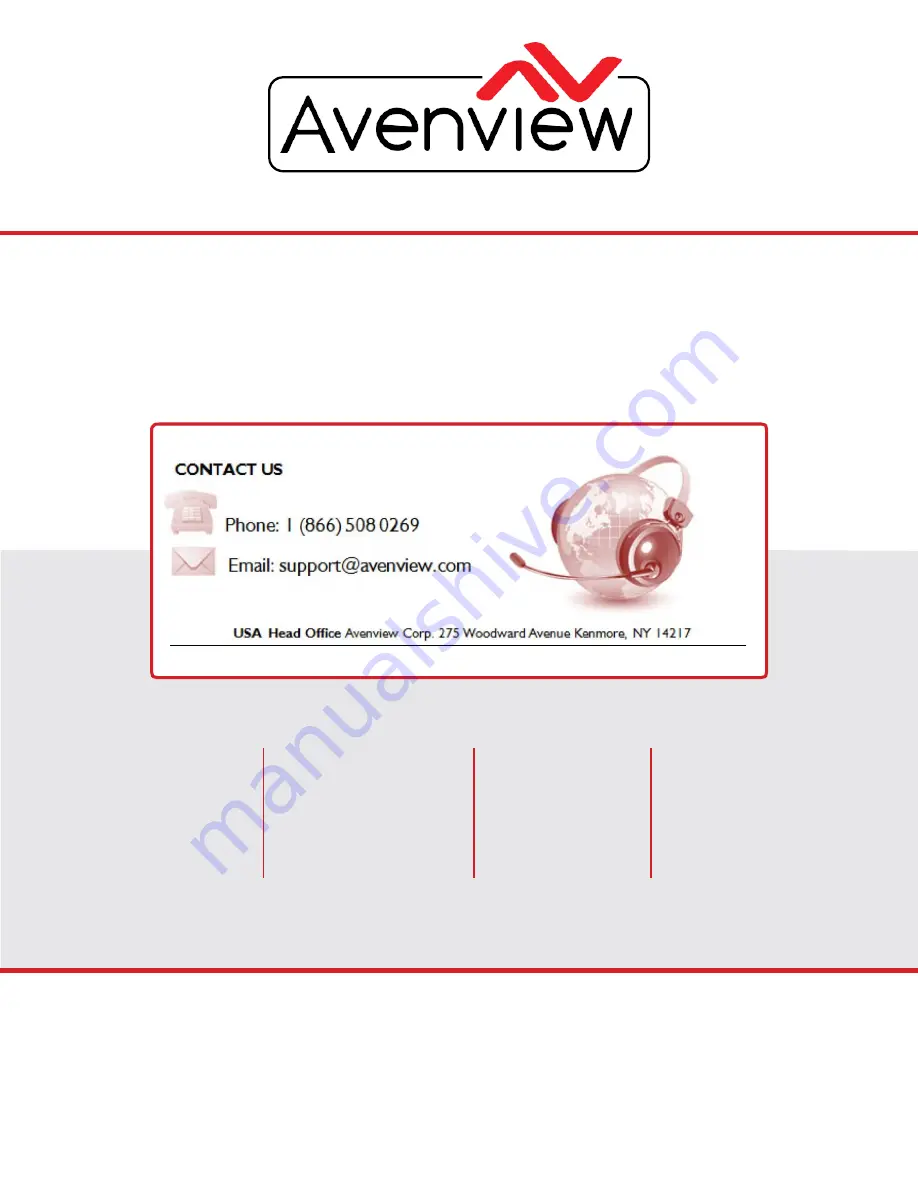 Avenview HDM-C6MWIP-SET-V3 Скачать руководство пользователя страница 24