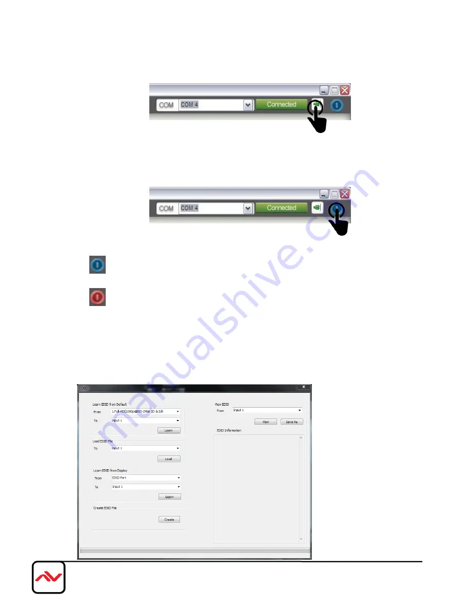 Avenview HDM3D-C6SW-R Скачать руководство пользователя страница 14