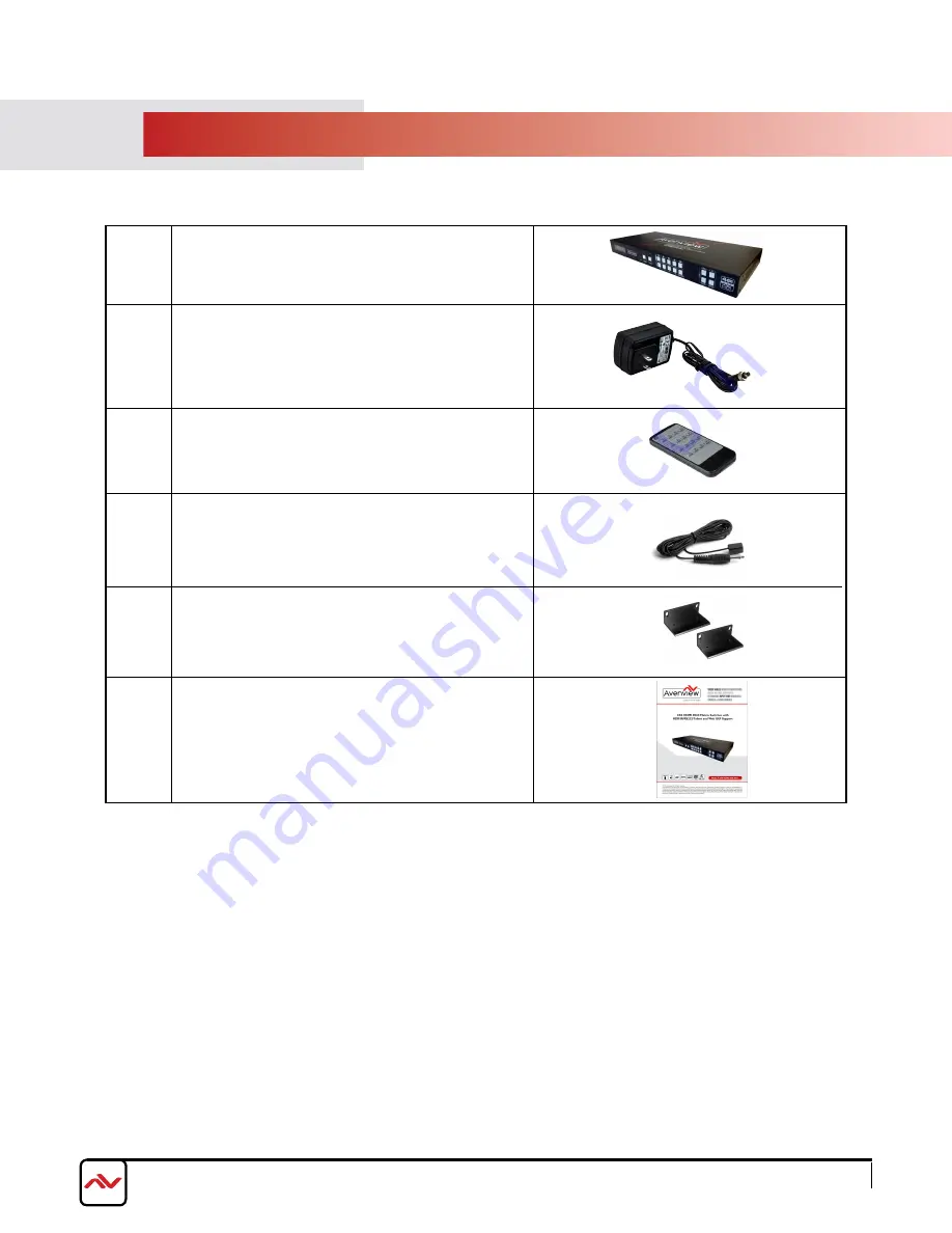 Avenview SW-HDM2-T4K-4X4 Product Manual Download Page 7