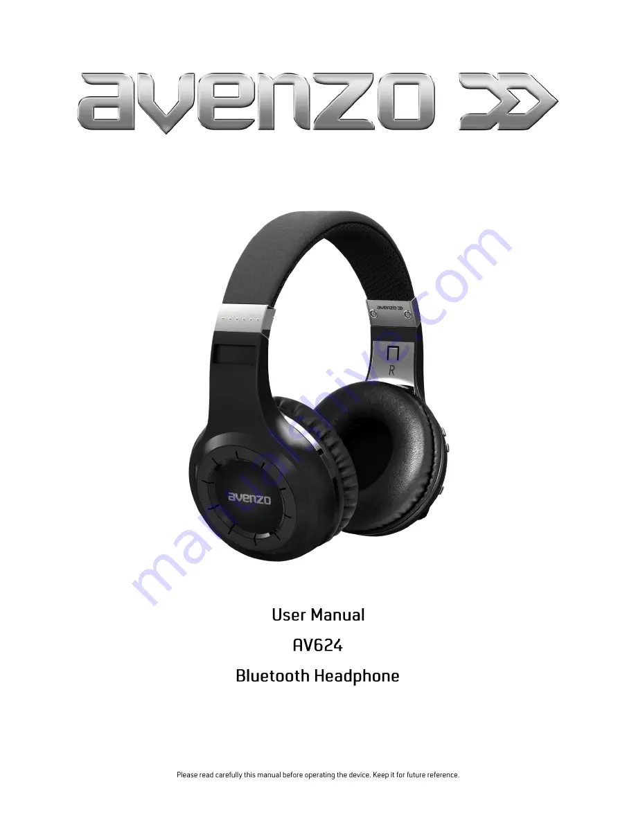 AVENZO AV624 User Manual Download Page 1