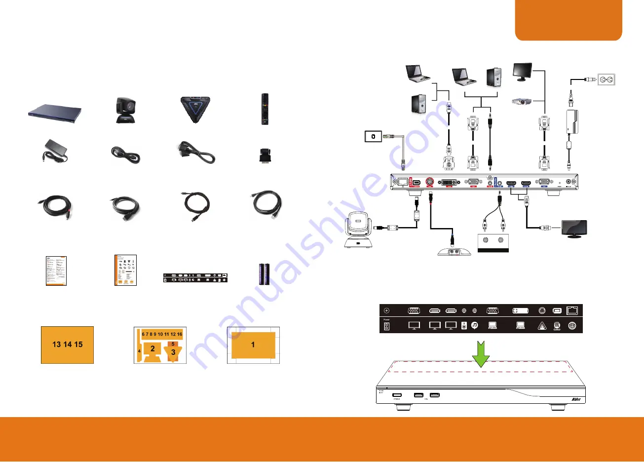 AVer 61V2A40000AC Quick Manual Download Page 7