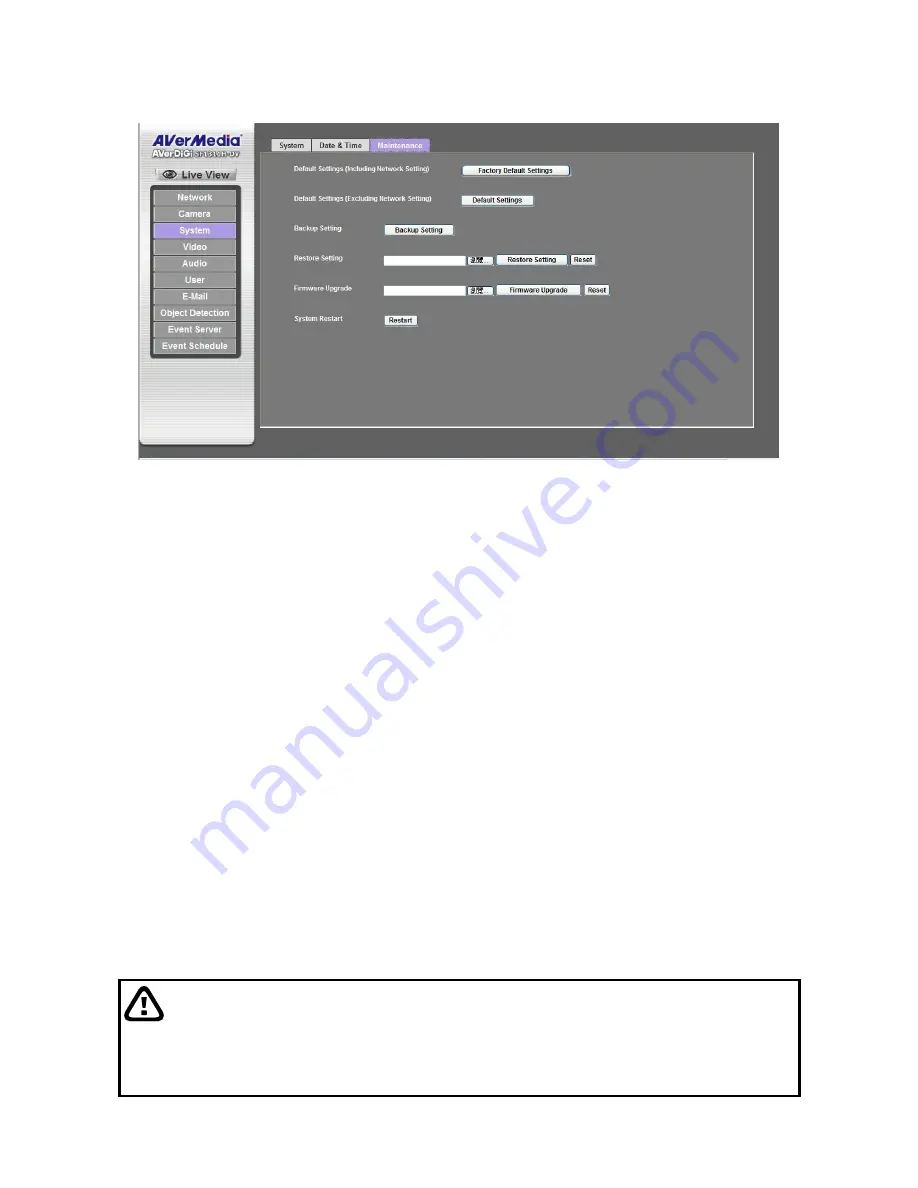 Avermedia AVerDiGi SF1311H-DV User Manual Download Page 38