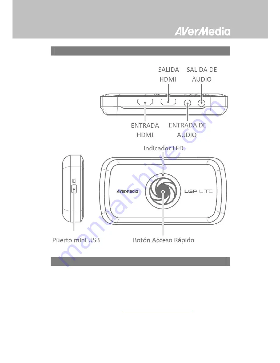 Avermedia lgp lite gl310 Quick Manual Download Page 14