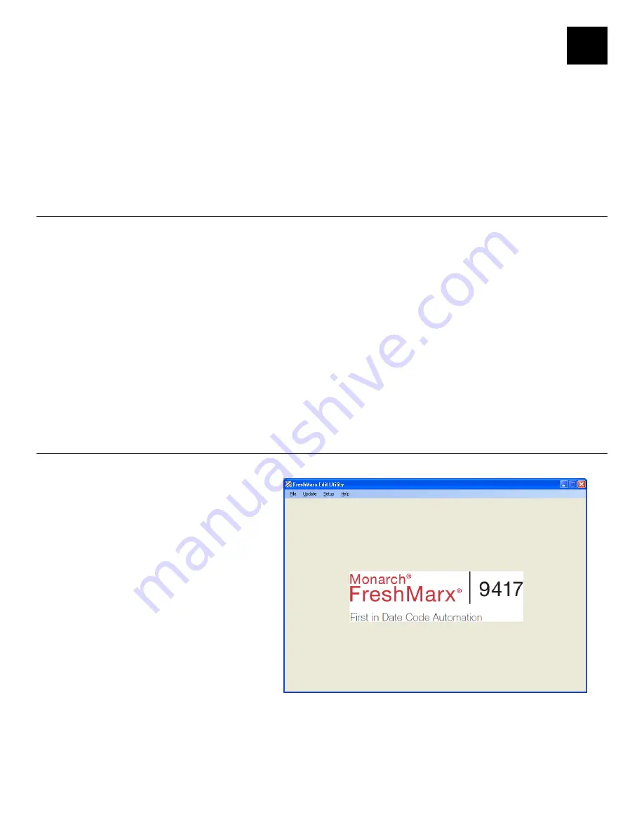 Avery Dennison FreshMarx 9417 System Administrator Manual Download Page 31