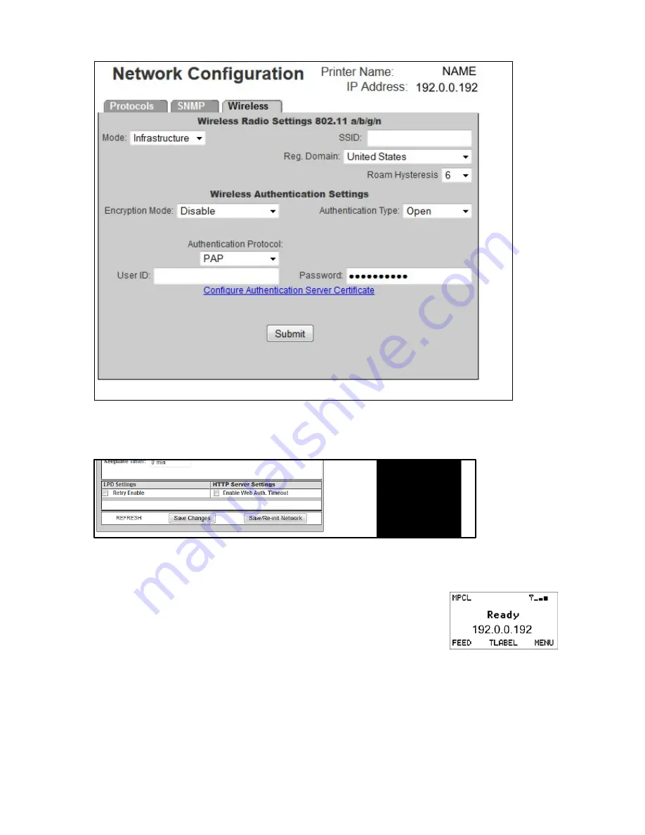 Avery Dennison Monarch Tabletop Printer 1 System Administrator Manual Download Page 77