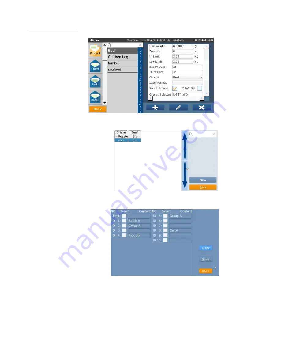 Avery Weigh-Tronix Brecknell B240 User Instructions Download Page 54