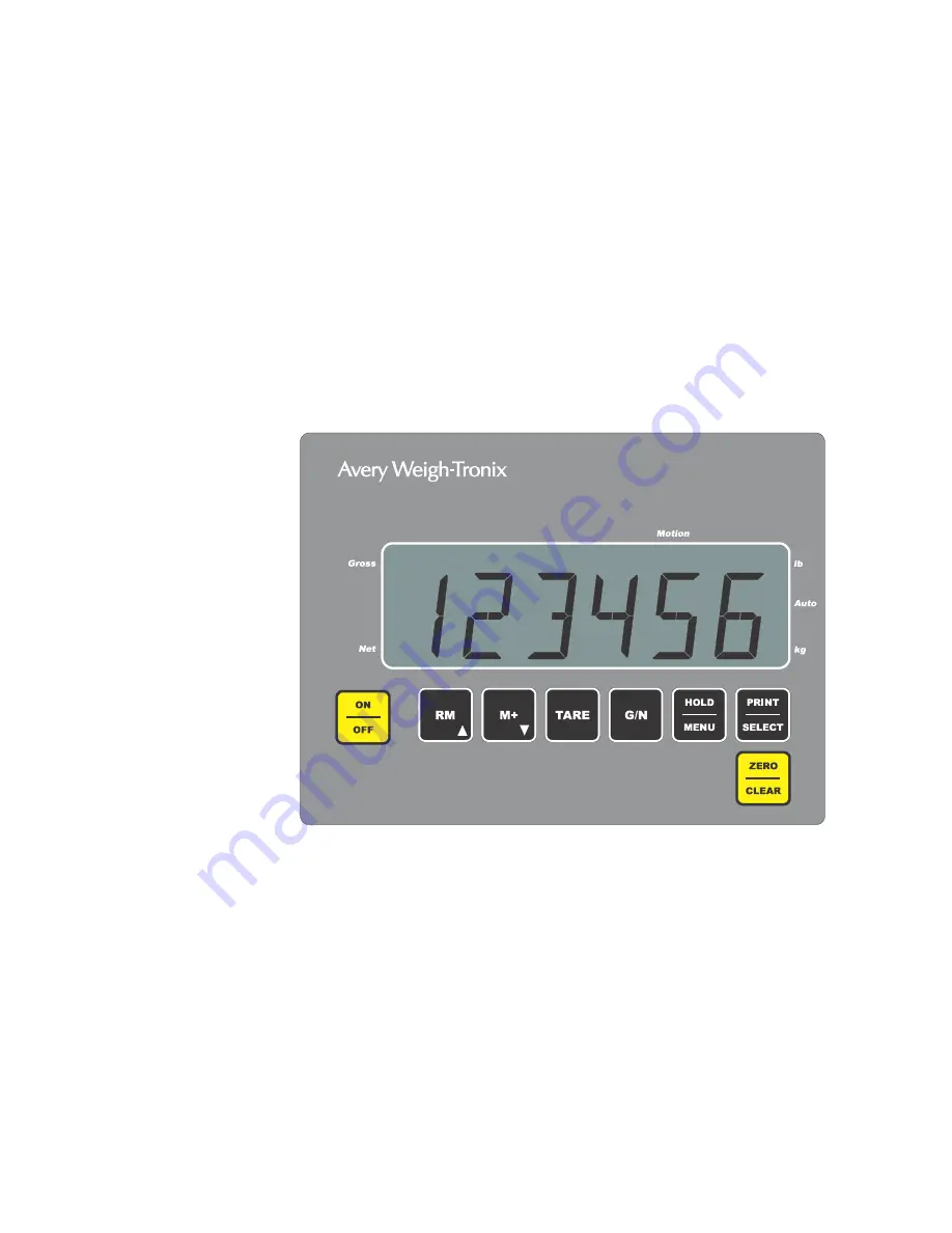 Avery Weigh-Tronix RD40RF User Instructions Download Page 8