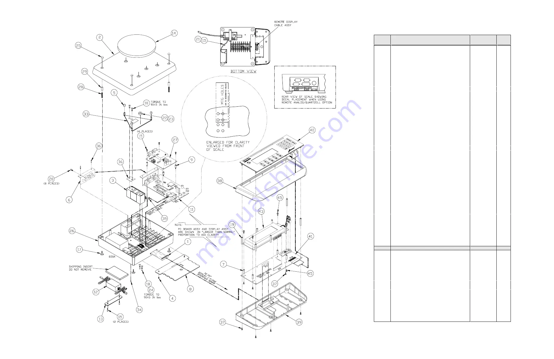 Avery Weigh-Tronix TT-830 Service Manual Download Page 31