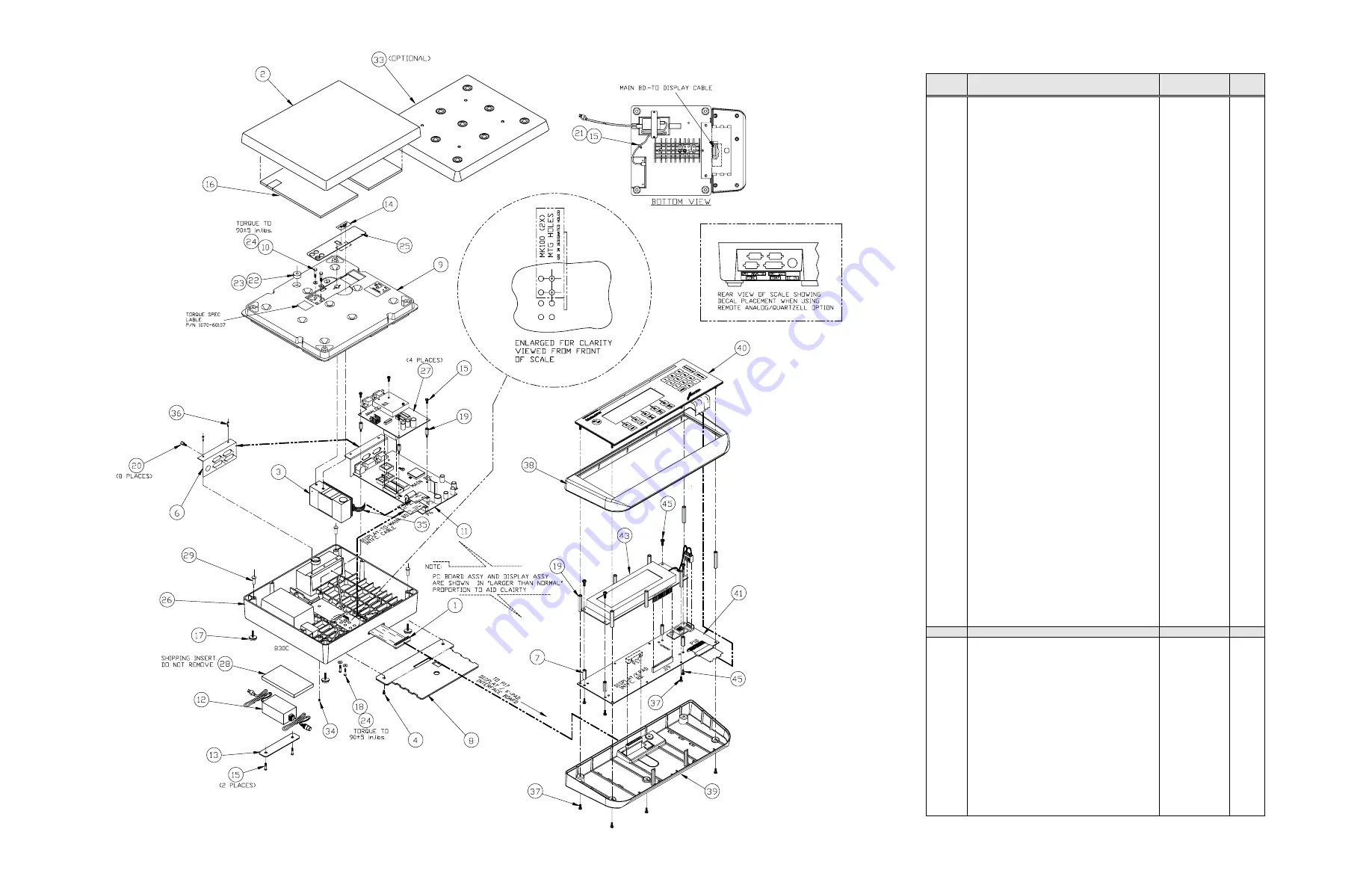 Avery Weigh-Tronix TT-830 Service Manual Download Page 33