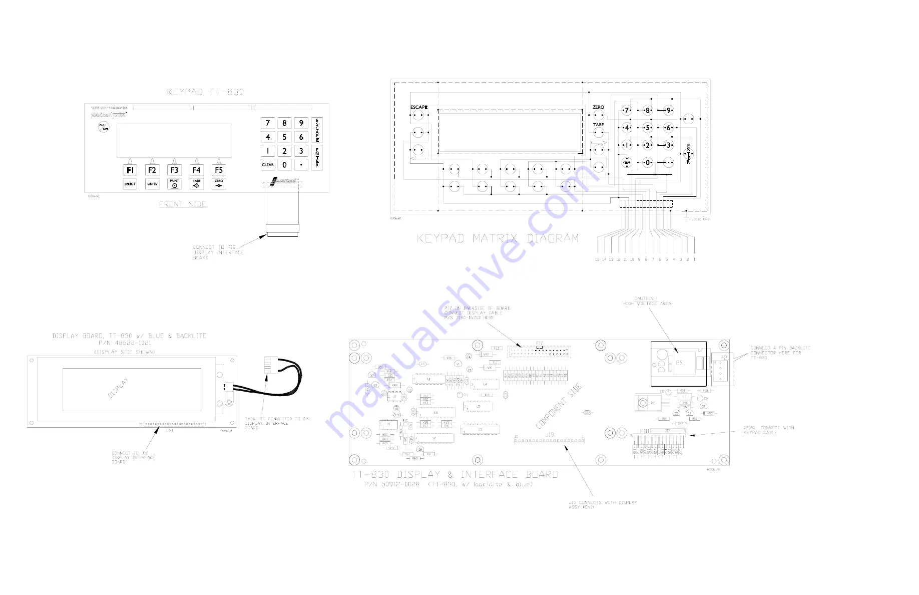 Avery Weigh-Tronix TT-830 Service Manual Download Page 36