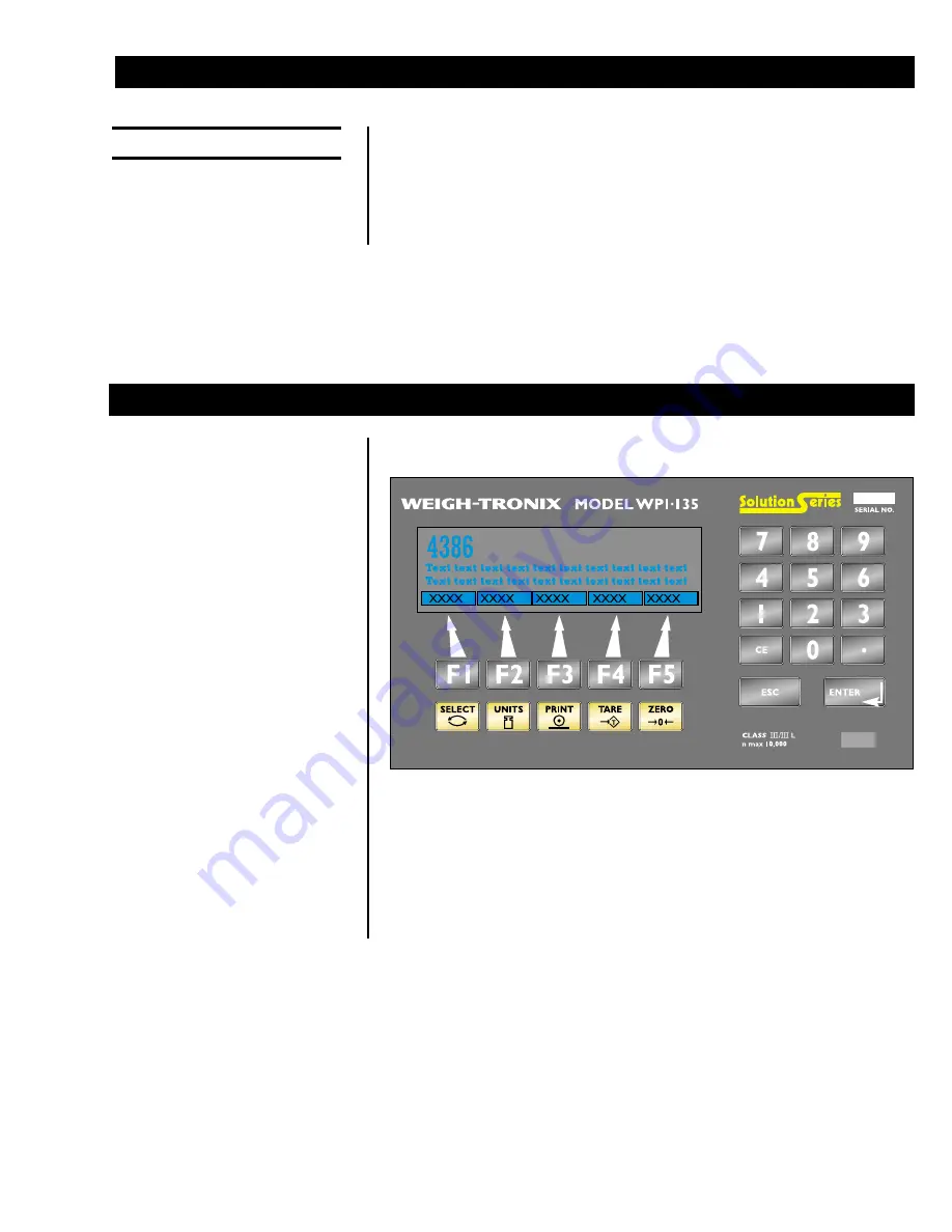 Avery Weigh-Tronix WPI-135 Скачать руководство пользователя страница 5