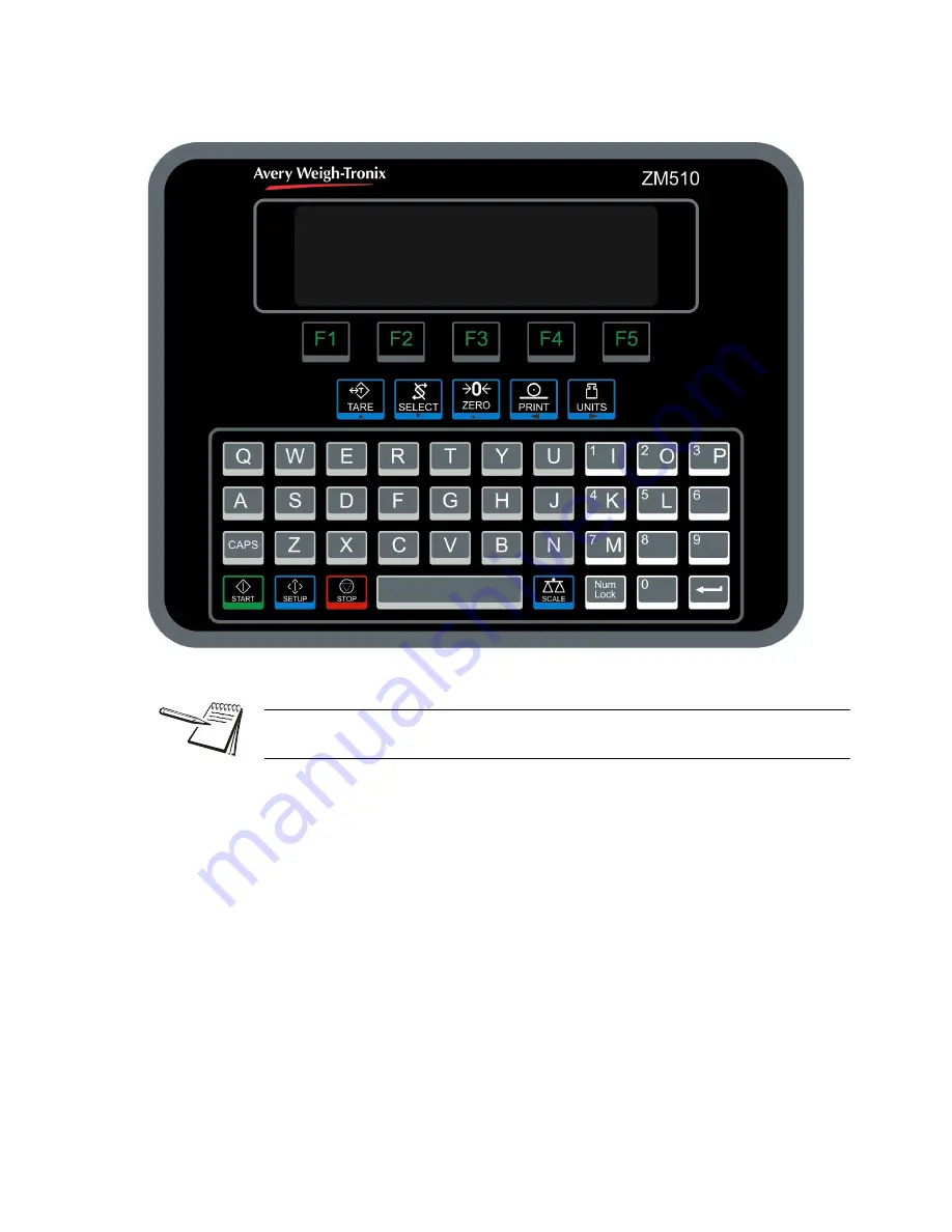 Avery Weigh-Tronix ZM510 User Instructions Download Page 13