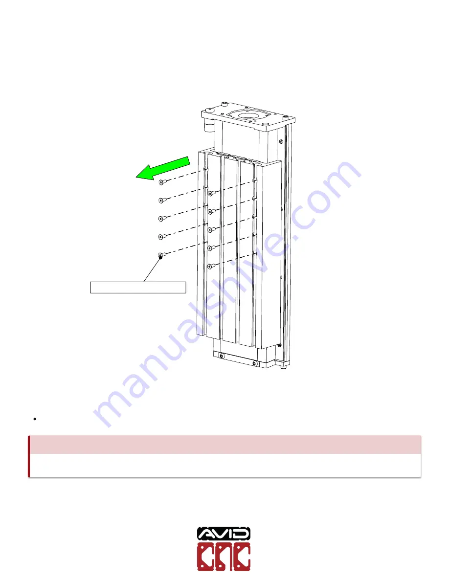 Avid CNC PRO 60120 Series Assembly Instructions Manual Download Page 269