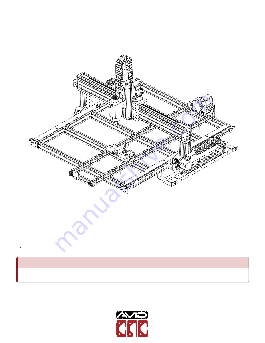 Avid Technology CNC Rotary Axis Installation & Calibration Manual Download Page 9